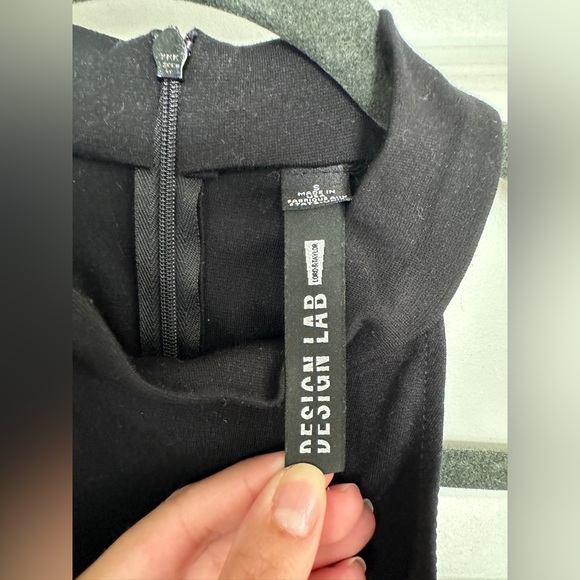 Design Lab One Shoulder Fitted Dress - Picture 4 of 10